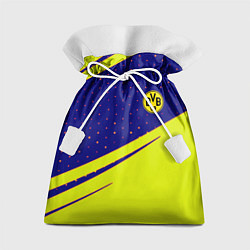 Мешок для подарков Borussia logo geometry, цвет: 3D-принт
