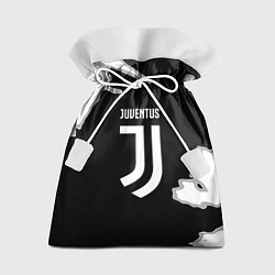 Мешок для подарков Juventus fc краски, цвет: 3D-принт