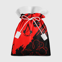 Мешок для подарков Assassins Creed logo clewer, цвет: 3D-принт