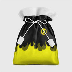 Мешок для подарков Borussia fire fc, цвет: 3D-принт