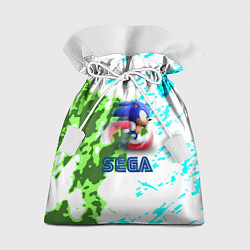 Мешок для подарков Sonic sega game, цвет: 3D-принт