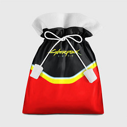 Мешок для подарков Cyberpunk 2077 geometry, цвет: 3D-принт