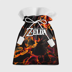 Мешок для подарков Zelda red lava, цвет: 3D-принт