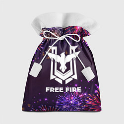 Мешок для подарков Праздничный Free Fire, цвет: 3D-принт