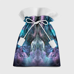 Мешок для подарков Фантастический неоновый космос, цвет: 3D-принт