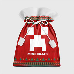 Мешок для подарков Minecraft new year, цвет: 3D-принт