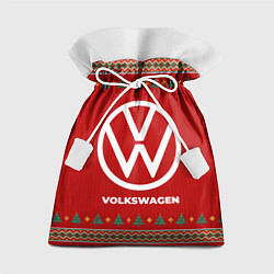 Мешок для подарков Volkswagen new year, цвет: 3D-принт