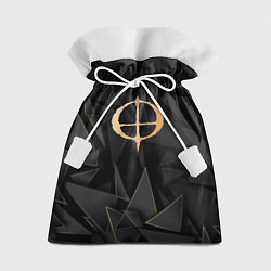 Мешок для подарков Ozzy Osbourne golden poly, цвет: 3D-принт