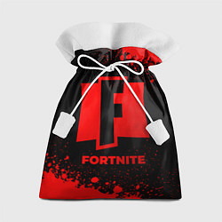 Мешок для подарков Fortnite - red gradient, цвет: 3D-принт