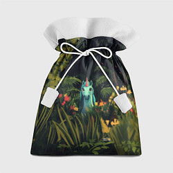 Мешок для подарков Голубая единорожка, цвет: 3D-принт