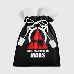 Мешок для подарков 30 Seconds to Mars - poster, цвет: 3D-принт