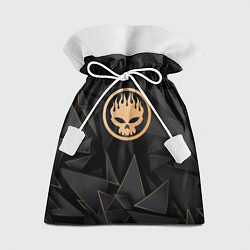 Мешок для подарков The Offspring golden poly, цвет: 3D-принт
