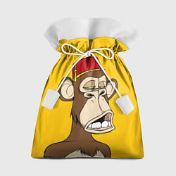 Мешок для подарков NFT ape monkey, цвет: 3D-принт