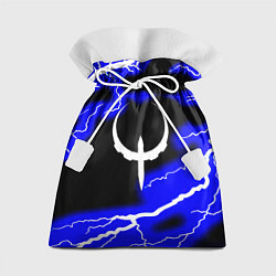 Мешок для подарков Quake молнии шторм, цвет: 3D-принт