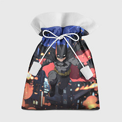 Мешок для подарков Злой Бэтмен в полете, цвет: 3D-принт