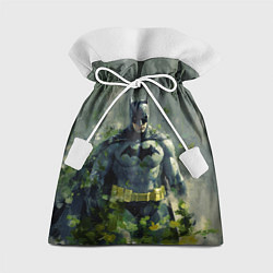 Мешок для подарков Бэтмен зеленые краски, цвет: 3D-принт