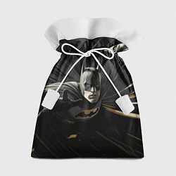 Мешок для подарков Бэтмен черный плащ, цвет: 3D-принт