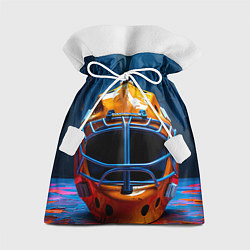 Мешок для подарков Маска голкипера, цвет: 3D-принт