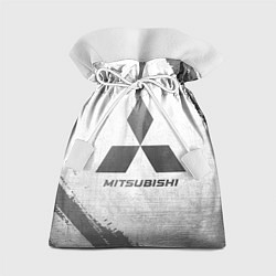 Мешок для подарков Mitsubishi - white gradient, цвет: 3D-принт