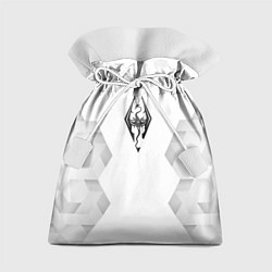 Мешок для подарков Skyrim white poly, цвет: 3D-принт