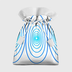 Мешок для подарков Овалы с свечением, цвет: 3D-принт