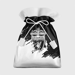Мешок для подарков Liverpool краски белые, цвет: 3D-принт