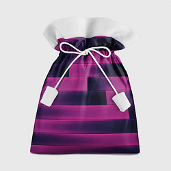 Мешок для подарков Color pink square, цвет: 3D-принт
