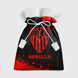 Мешок для подарков Sevilla - red gradient, цвет: 3D-принт
