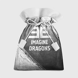 Мешок для подарков Imagine Dragons - grey gradient, цвет: 3D-принт