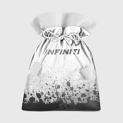 Мешок для подарков Infiniti - white gradient посередине, цвет: 3D-принт