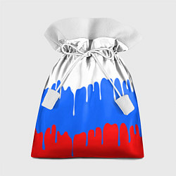 Мешок для подарков Патриот - флаг, цвет: 3D-принт