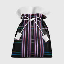 Мешок для подарков Neon red blue black, цвет: 3D-принт