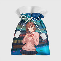Мешок для подарков Милашка Сиратори Айра Дандадан, цвет: 3D-принт