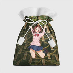 Мешок для подарков Сиратори Айра испуганная в полете, цвет: 3D-принт