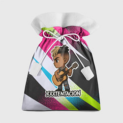 Мешок для подарков XXXTentacion в мультяшном стиле, цвет: 3D-принт