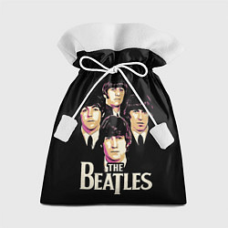 Мешок для подарков The Beatles faces, цвет: 3D-принт