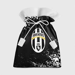 Мешок для подарков Ювентус черепа краски, цвет: 3D-принт