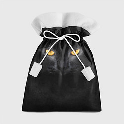 Мешок для подарков Черная кошка, цвет: 3D-принт