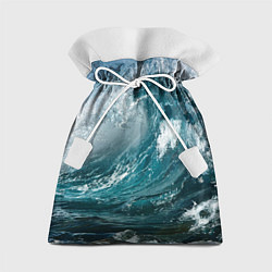 Мешок для подарков Волна, цвет: 3D-принт