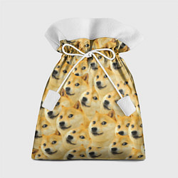 Мешок для подарков Doge, цвет: 3D-принт