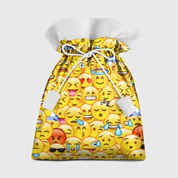 Мешок для подарков Emoji, цвет: 3D-принт