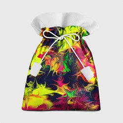 Мешок для подарков Кислотный взрыв, цвет: 3D-принт