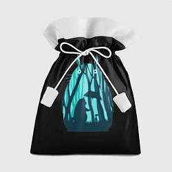 Мешок для подарков Тоторо в лесу, цвет: 3D-принт