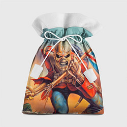 Мешок для подарков Iron Maiden: Crash arrow, цвет: 3D-принт