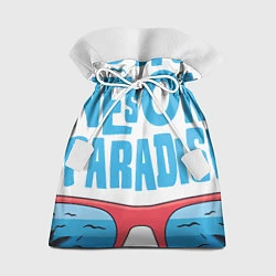 Мешок для подарков Tropical Awesome Paradise, цвет: 3D-принт