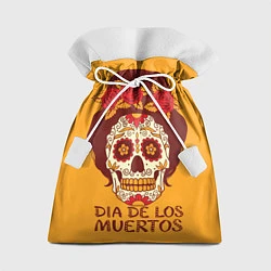 Мешок для подарков Мексиканский череп, цвет: 3D-принт