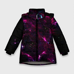Зимняя куртка для девочки Космос