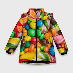 Зимняя куртка для девочки Сладкие конфетки