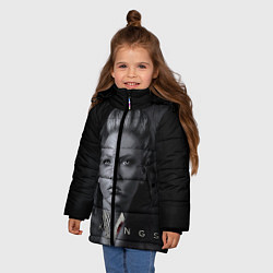 Куртка зимняя для девочки Vikings: Ladgerda, цвет: 3D-красный — фото 2