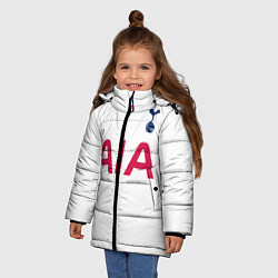 Куртка зимняя для девочки Tottenham FC: AIA, цвет: 3D-черный — фото 2